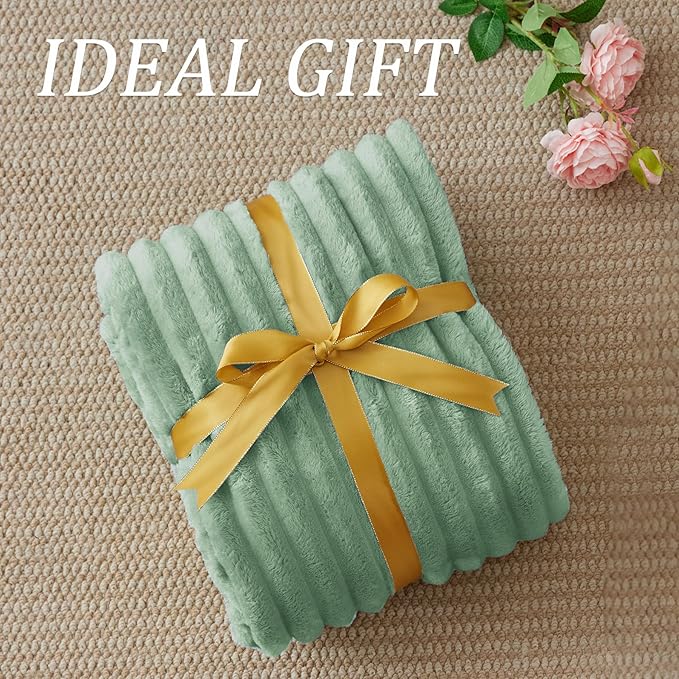 BEDELITE Twin Blanket for Couch & Bed, 300GSM Soft & Warm Fleece Blanket - Image 6
