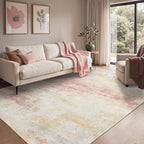 Area Rugs 8x10 for Living Room Bedroom, Modern Abstract Machine Washable Rug - Image 3