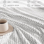 Exclusivo Mezcla Fleece Bed Blanket King Size, Super Soft and Warm Blankets - Image 4