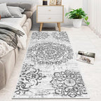 HEBE Hallway Runner Rug 2'x5' Washable Vintage Distressed Area Rugs Non Slip - Image 6