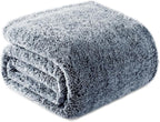 Exclusivo Mezcla Plush Fuzzy Fleece Throw Blanket Extra Large, Super Soft - Image 5