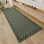 RESARE Christmas Waffle Bathroom Runner Rugs, Super Absorbent Bath Mat Non Slip by Resare