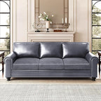 Leather Look Couch Cushion Covers Sofa Seat Slipcovers Sets Couches Furniture - Image 2