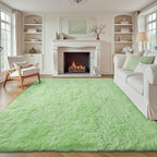 6x9 Area Rug for Living Room: Fluffy Shag Soft Washable Rugs Large Fuzzy Plush by VECARF