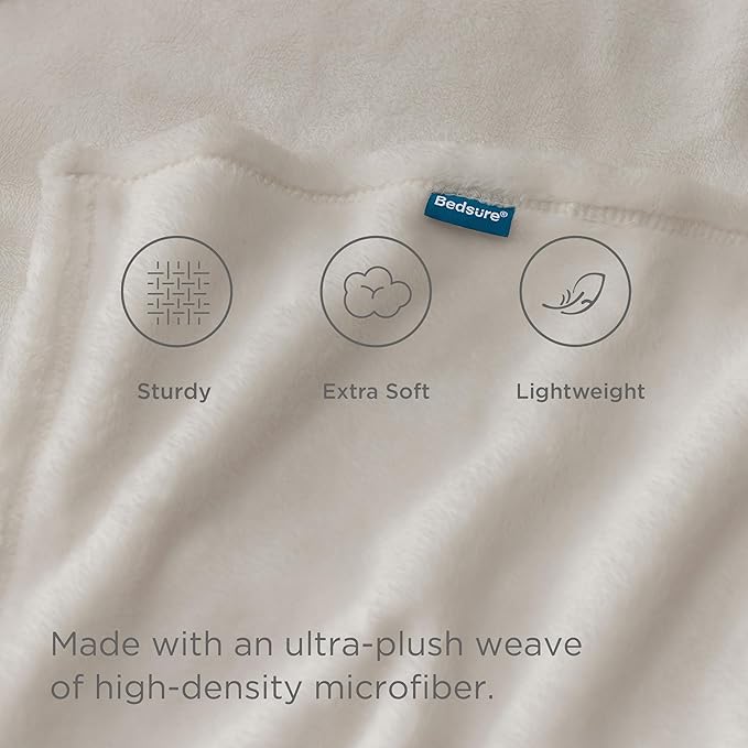 Bedsure GentleSoft Fleece Bed Blankets Large Size Linen - Image 4