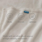 Bedsure GentleSoft Fleece Blanket California King Size Linen - Image 4