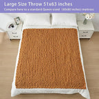 Bigacogo Chunky Knit Throw Blanket - Image 5