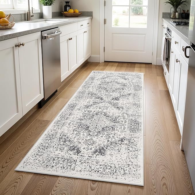 3x8 Washable Hallway Runner Rug - Image 3