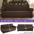ZNSAYOTX Super Stretch Couch Cover Universal Sofa Covers - Image 2