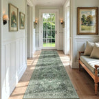 Area Rugs 2'x7' Runner Rug Non Slip Washable - Image 2