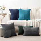 MIULEE Navy Blue Decorative Throw Pillow Covers 18x18 Inch - Image 5