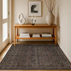 Washable Dark Brown 4x6 Area Rugs - Image 3