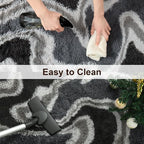 TWINNIS Super Soft Shaggy Rugs Fluffy Carpets, 4x5.9 Feet, Indoor Modern Plush - Image 6