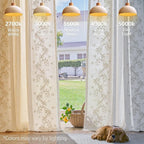 jinchan Evelyn Embroidered Linen Curtains - Image 9