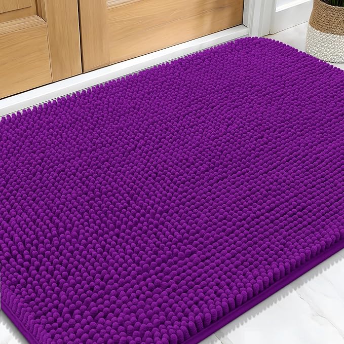 OLANLY Dog Door Mat for Muddy Paws 32x20, Absorbs Moisture and Dirt, Absorbent by OLANLY