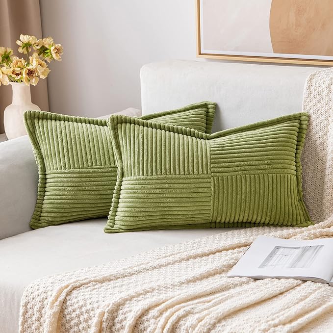 MIULEE Spring Decorative Lumbar Throw Pillow Covers by MIULEE