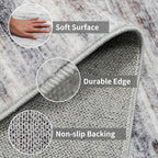 2x3 Small Washable Area Rug: Non-Slip Indoor Door Mat - Image 4