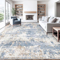 XLUEZ 10x12 Area Rug for Living Room, Washable Modern Abstract Large Area Rug by XLUEZ