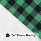 Smiry 36"-44" Picnic Table Cloth, Flannel Backed Vinyl Fitted Tablecloths