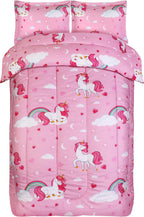 Utopia Bedding 3 Pc Kids Twin Comforter Set, Unicorn