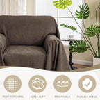 MYSKY HOME Oversized Armchair Couch Cover - Image 2