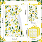 Tigeen 8-Pack Lemon Kitchen Decor Set Lemon Kitchen Accessories