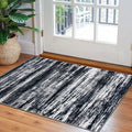 KOZYFLY Modern Abstract Small Area Rugs, 2x3 Washable Kitchen Rug Non-Slip Soft by KOZYFLY