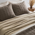 EVERGRACEHOME Chunky Chenille Knit Throw Blanket - Image 3
