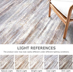 KOZYFLY Modern Abstract Hallway Runner Rug, 2x8 Kitchen Rugs Non-Slip Washable - Image 4