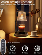 Candle Warmer Lamp with Timer Dimmable -Birthday Gifts for Women Room Decor