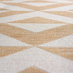 Unique Loom Jill Zarin Outdoor Collection Area Rug - Napa (4' 1" Round, Beige/ Brown)