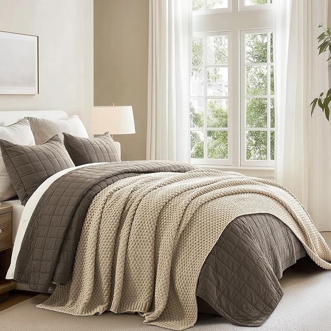 EVERGRACEHOME Chunky Chenille Knit Throw Blanket - Image 5