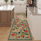 Rugcomf Runners for Hallways Kitchen Runner Rug Non Slip 2'x 10' Long Washable - Image 2
