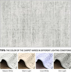 8x10 Area Rugs Washable Rug: Anti-Skid Abstract Modern Living Room Rug Soft - Image 8