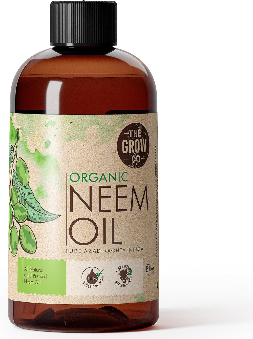 Neem Oil for Plants Indoor and Outdoor, Leaf Shine Spray, 8oz