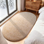 Ophanie 3x5 Oval Rug, Bedside Preppy Dorm Area Rug, College Essentials Non Slip - Image 5