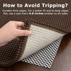 KOZYFLY Runners for Hallways 2.6x10 ft Washable Kitchen Runner Non Slip Rubber - Image 5