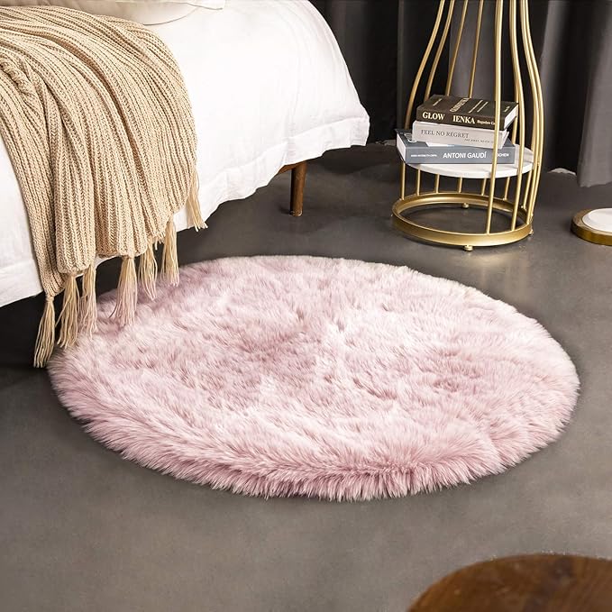 Ashler HOME DECO Soft Fox Faux Fur Chair Couch Cover Area Rug - Image 2