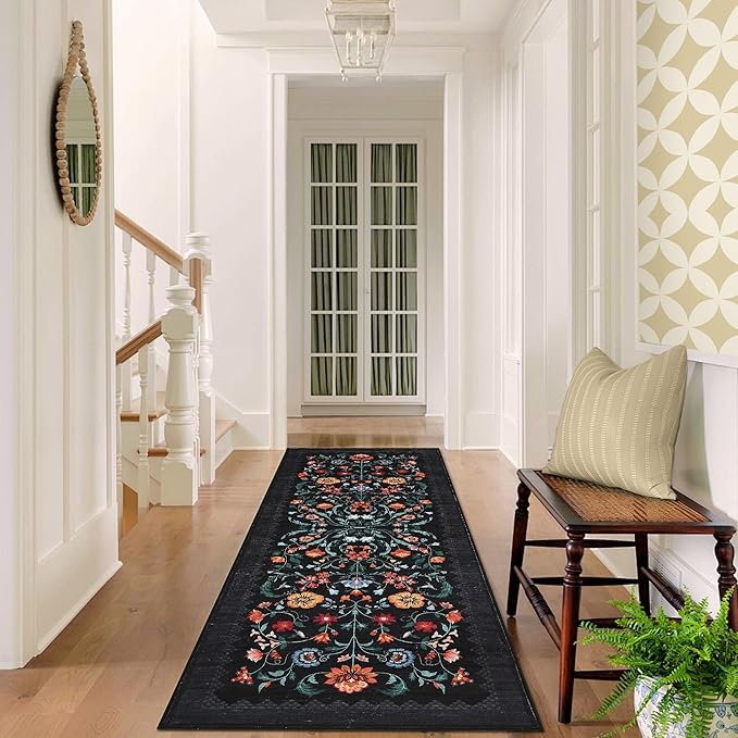 GarveeHome Floral Rug 2.5x10 Runners - Image 9