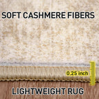4x6 Area Rugs Washable Rug: Modern Abstract Living Room Rug Soft Anti-Skid Thin - Image 6