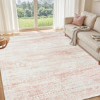 Washable Rugs 6x9 Area Rugs for Living Room, Dining Room- Ultra Soft Faux Wool - Image 8