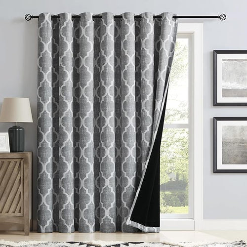 Beauoop 100% Blackout Curtains 84 Inches Long - Image 2