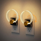 JandCase Night Light, Night Lights Plug into Wall, Dimmable Nightlight