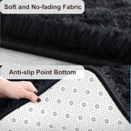 TWINNIS Super Soft Shaggy Rugs Fluffy Carpets, 5x8 Feet, Indoor Modern Plush - Image 2