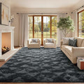 9x12 Ft Extra Large Shag Rugs for Bedroom Living Room for Men Boys, Tie Dyed by Cuzwlovita