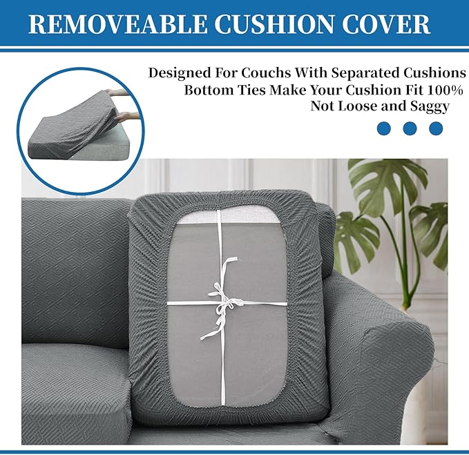 XINEAGE 2026 New 4 Pieces Couch Covers - Image 4