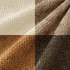MIULEE Pack of 4 Brown Couch Throw Pillow Covers 18x18 Inch Soft Decorative - Image 6