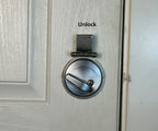 Deadbolt Secure - Prevent Lock Bumping & Lock Picking - Satin Nickel