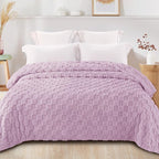 Exclusivo Mezcla Queen Size Flannel Fleece Blanket, Super Soft and Warm - Image 3