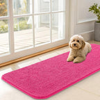 OLANLY Dog Door Mat for Muddy Paws 47x17, Absorbs Moisture and Dirt, Absorbent by OLANLY